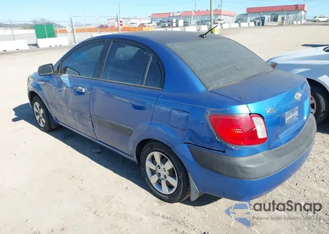 2007 Kia Rio Lx from USA, damaged, VIN KNADE123576274007
